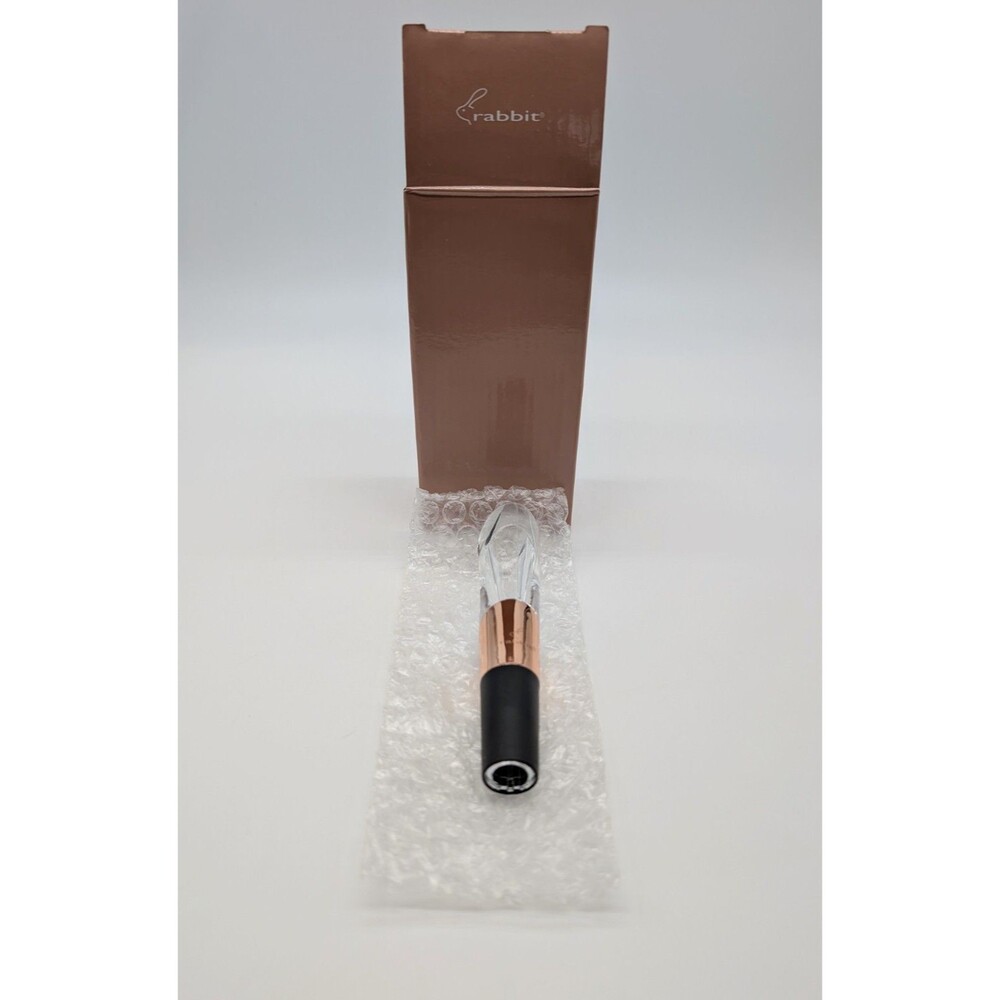 Rabbit Rose Gold Color Wine Aerator And Pourer Spout